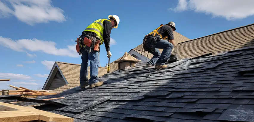 Shed Gutter Installation in Edmond